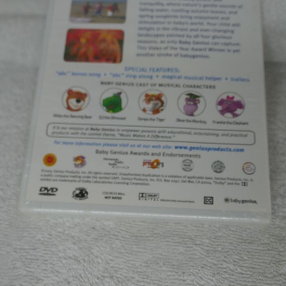 Baby Genius - The Four Seasons DVD - New/Sealed Educational Animated - Picture 10 of 10